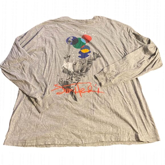 Jimi Hendrix Graphic Long Sleeve T-Shirt 2XL - Picture 1 of 2